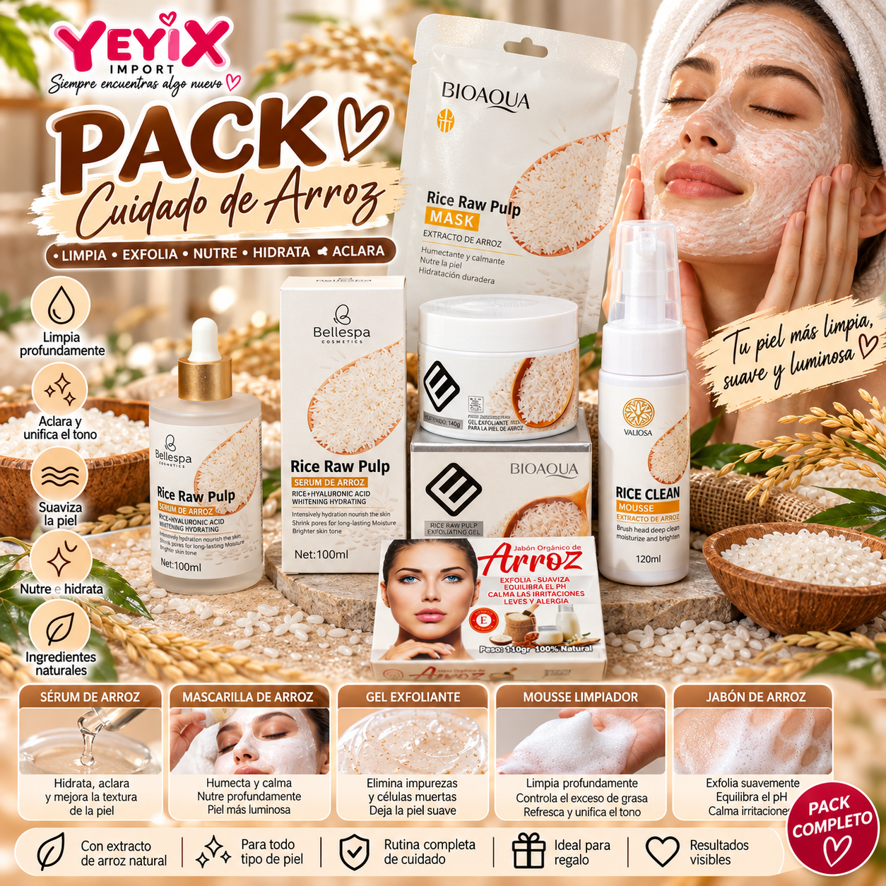 SUPER PACK ARROZ
