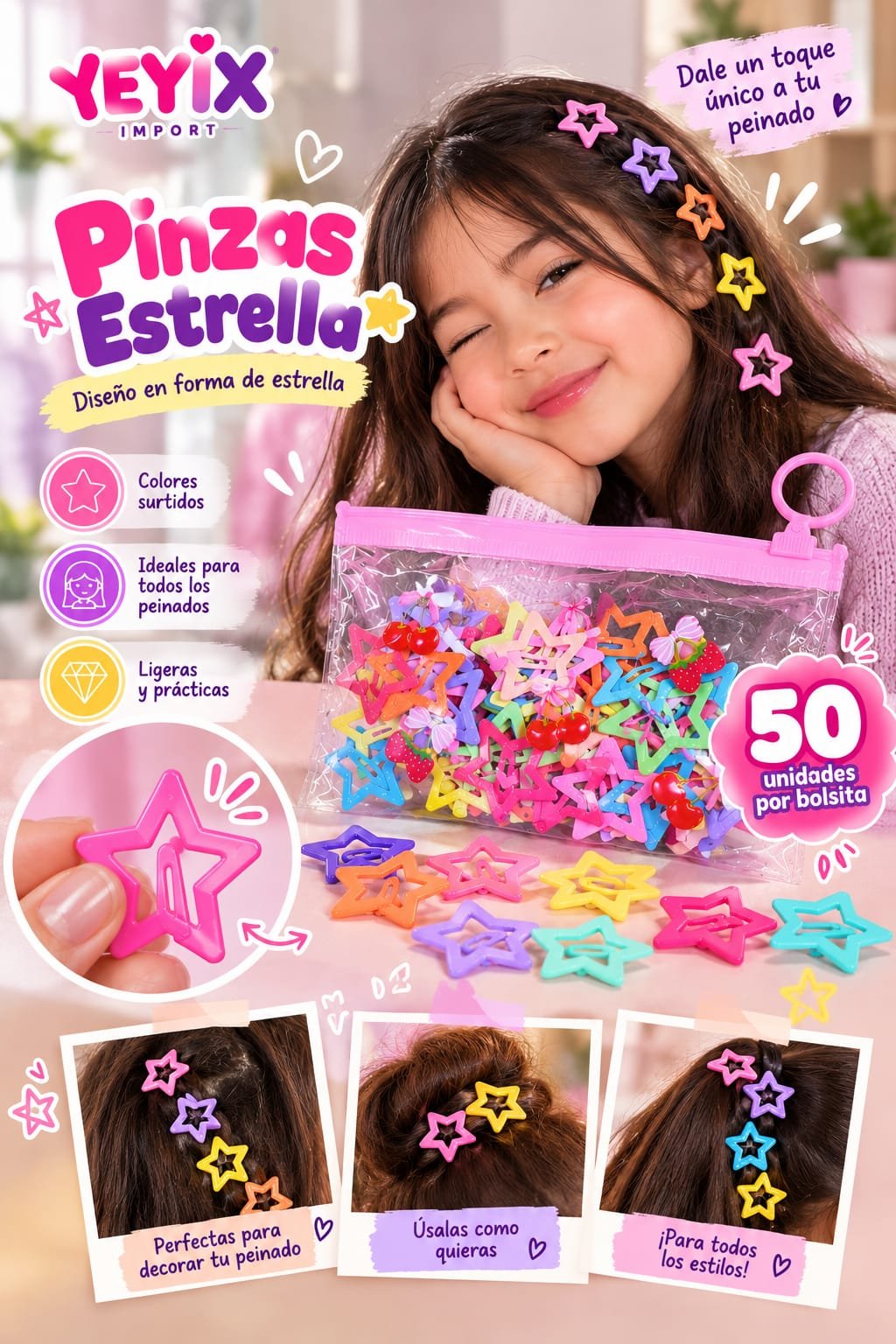BOLSITA CON 50 ESTRELLAS