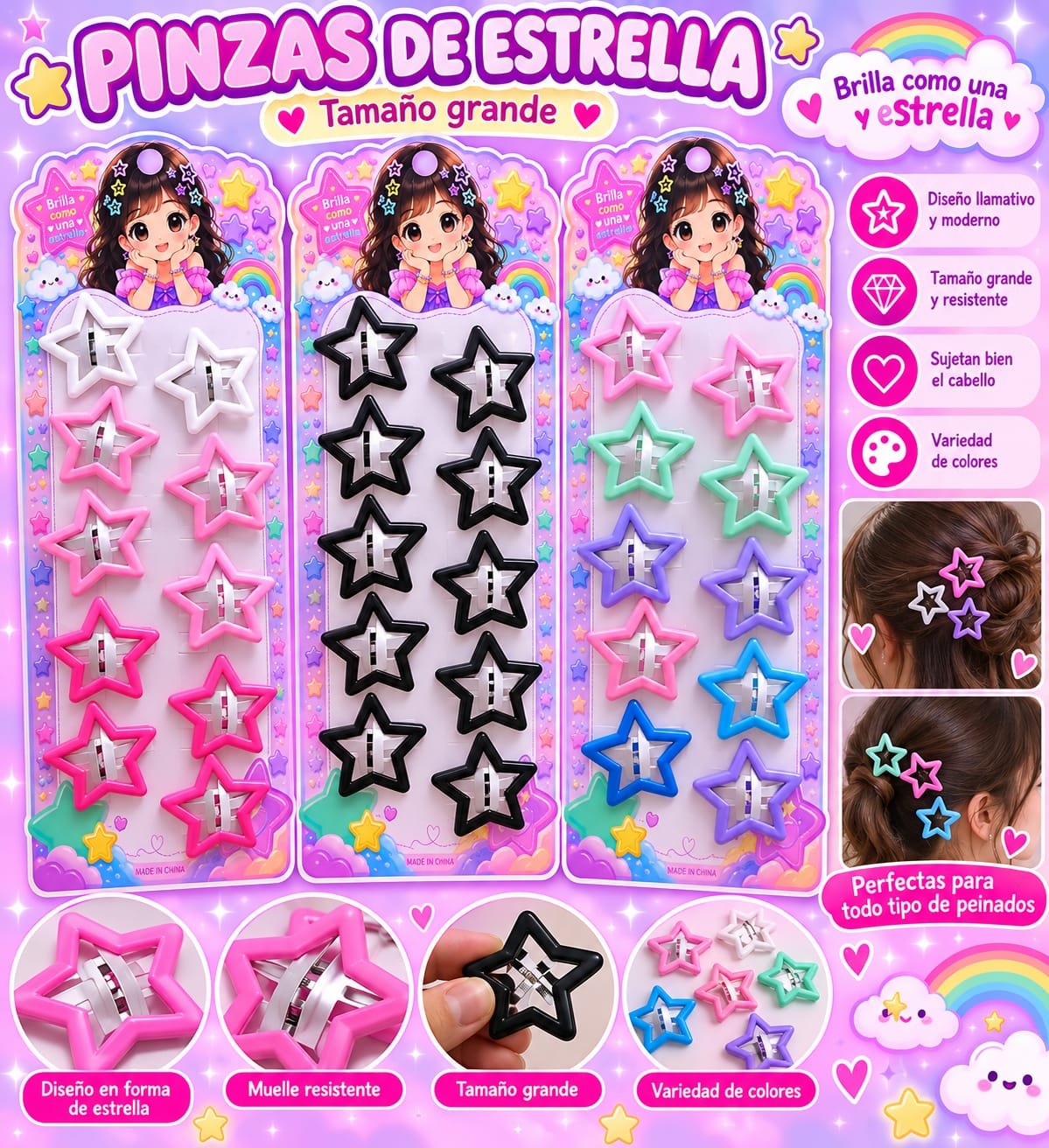 MAXI ESTRELLA TIK TAK 10 pcs