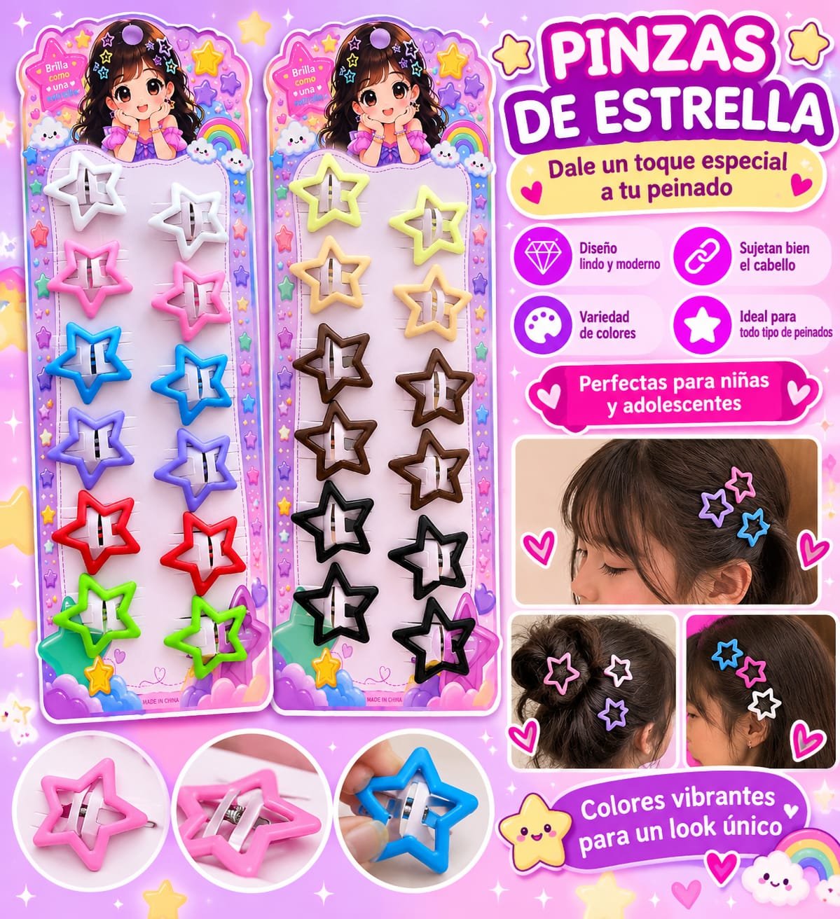 PACK ESTRELLA 12 pcs