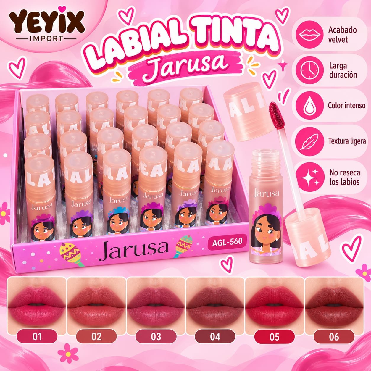 LABIAL VELVET LATINA / JARUSA