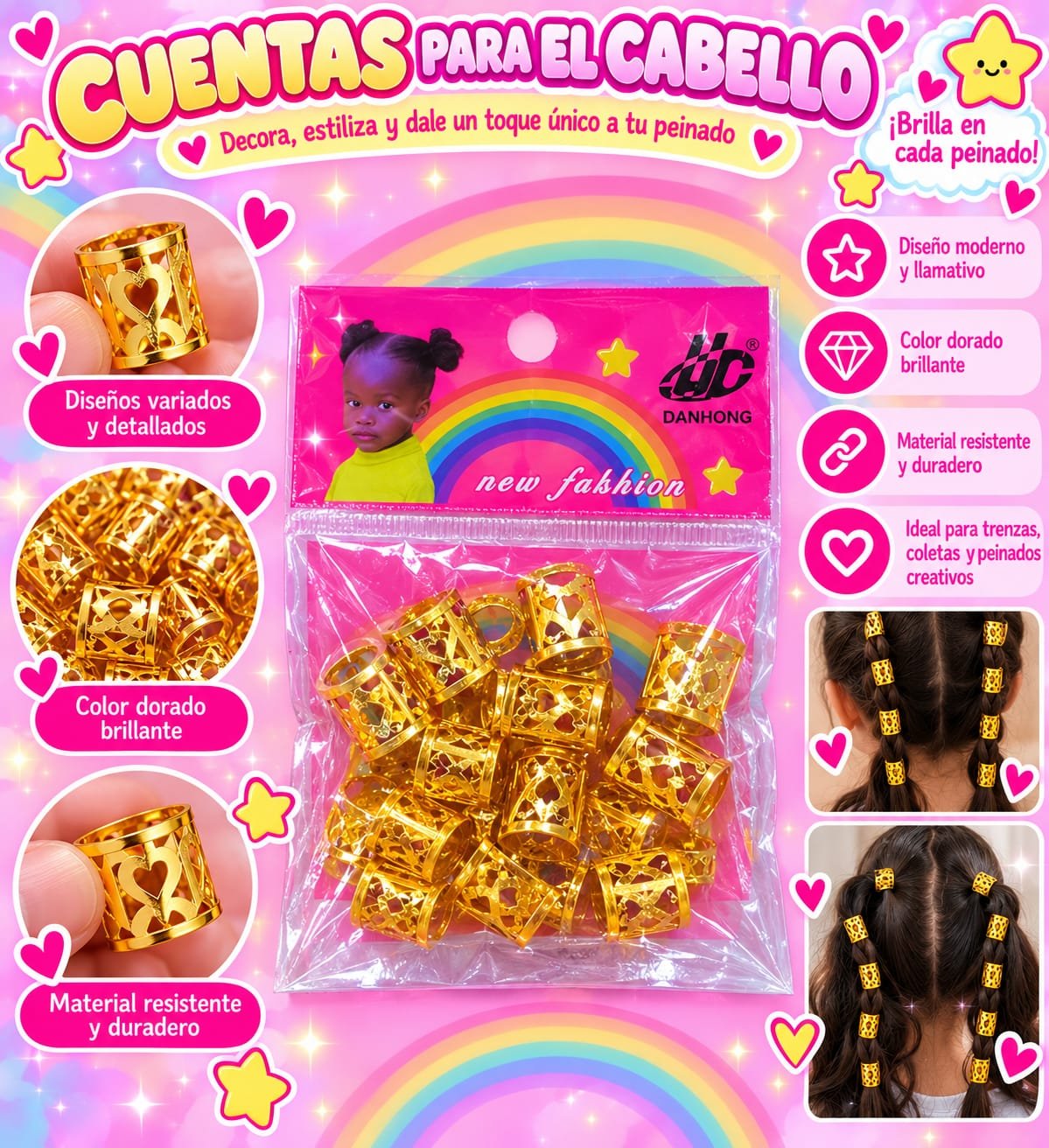 AROS PARA CABELLO