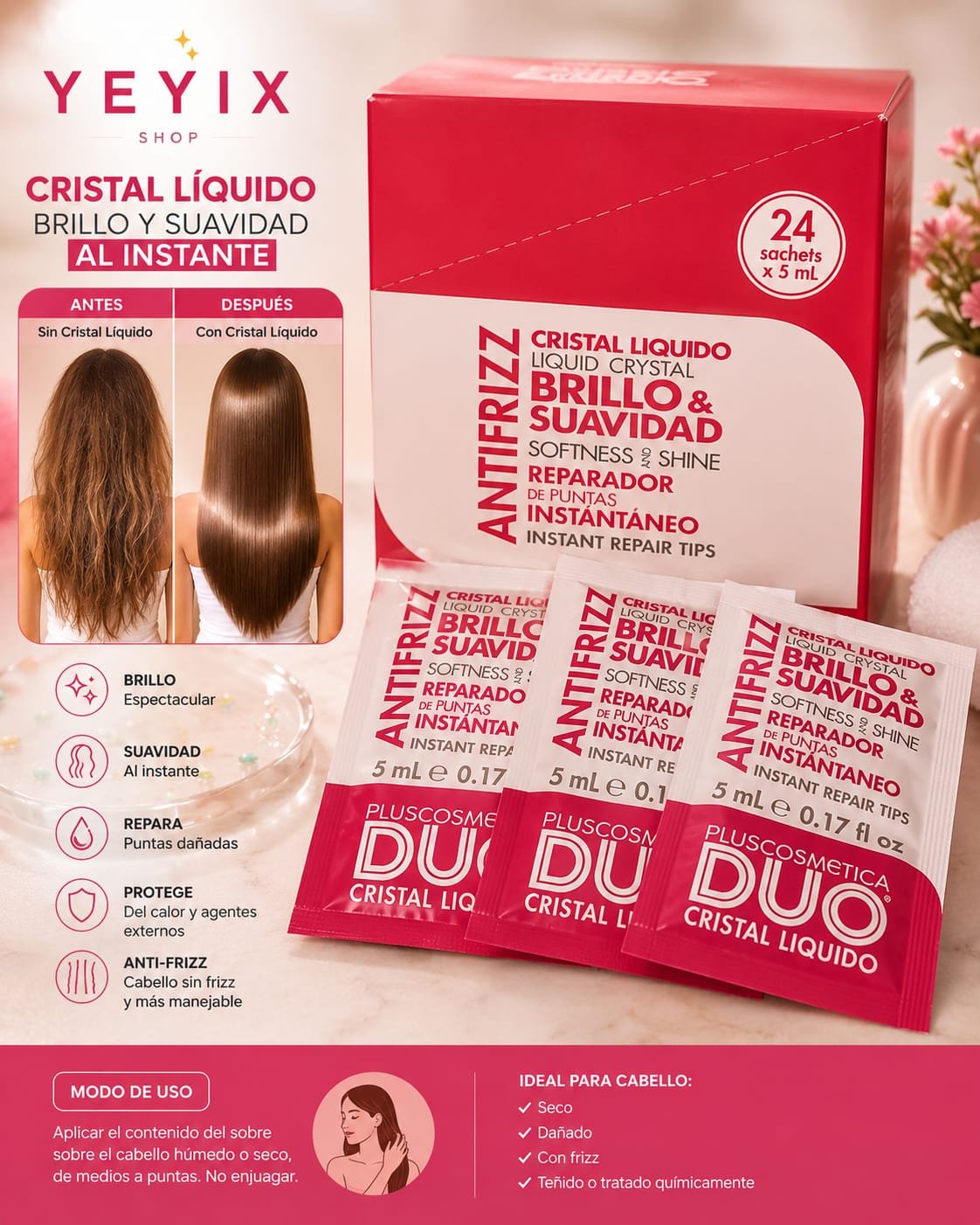 SACHET DUO PARA CABELLO