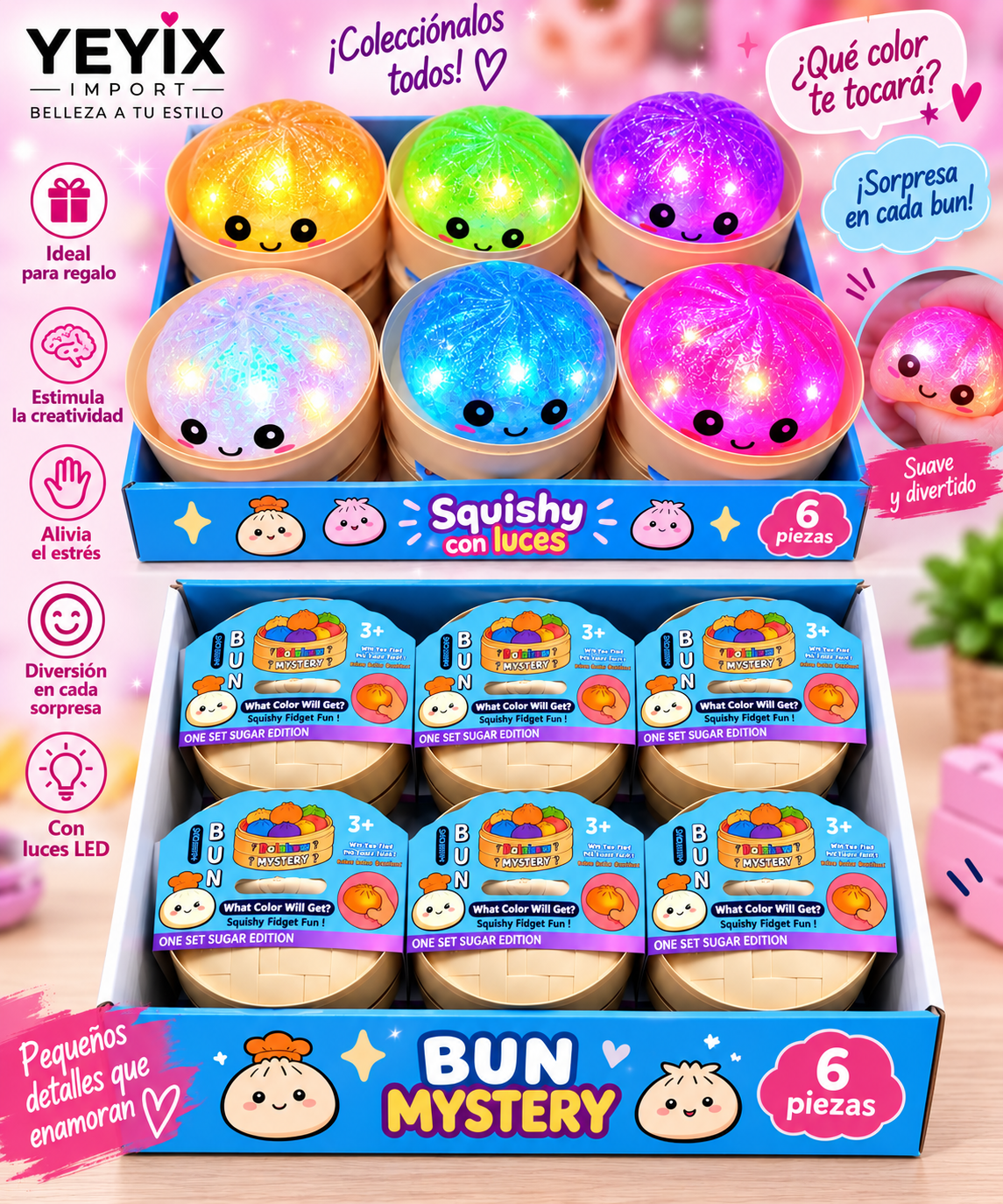 DUMPLING CON LUZ LED