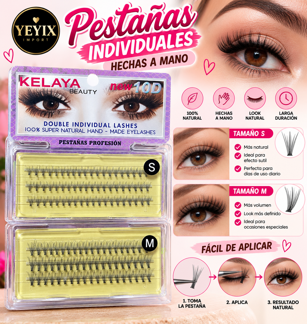 PESTAÑAS PUNTO A PUNTO / KELAYA