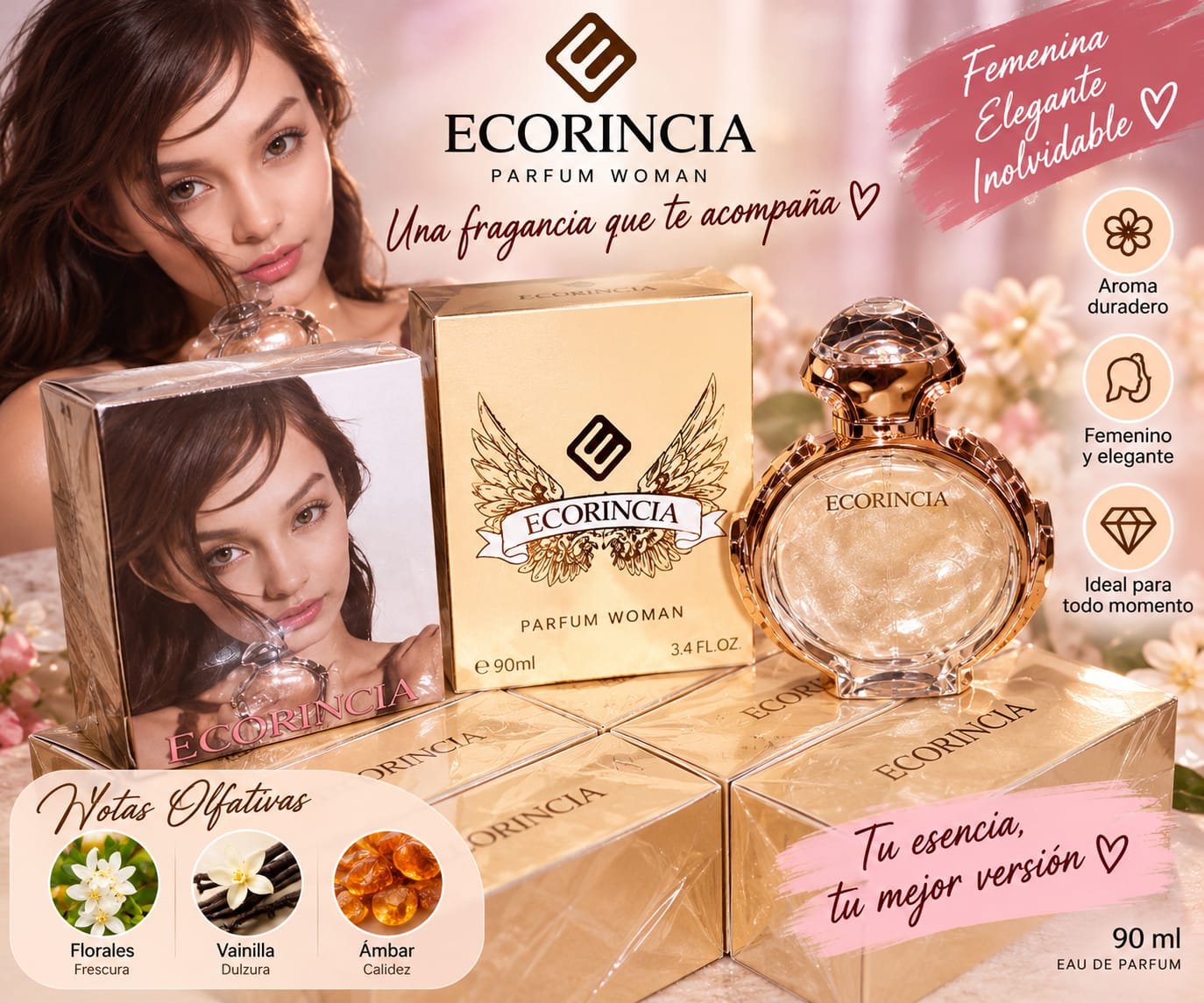 PERFUME DUPE DE OLYMPEA  DE PACO RABANNE CON SHIMMER / ECORINCIA