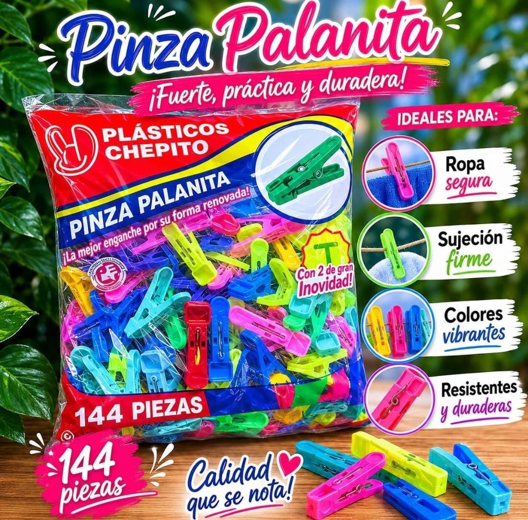 PAQUETE DE 144 GANCHOS