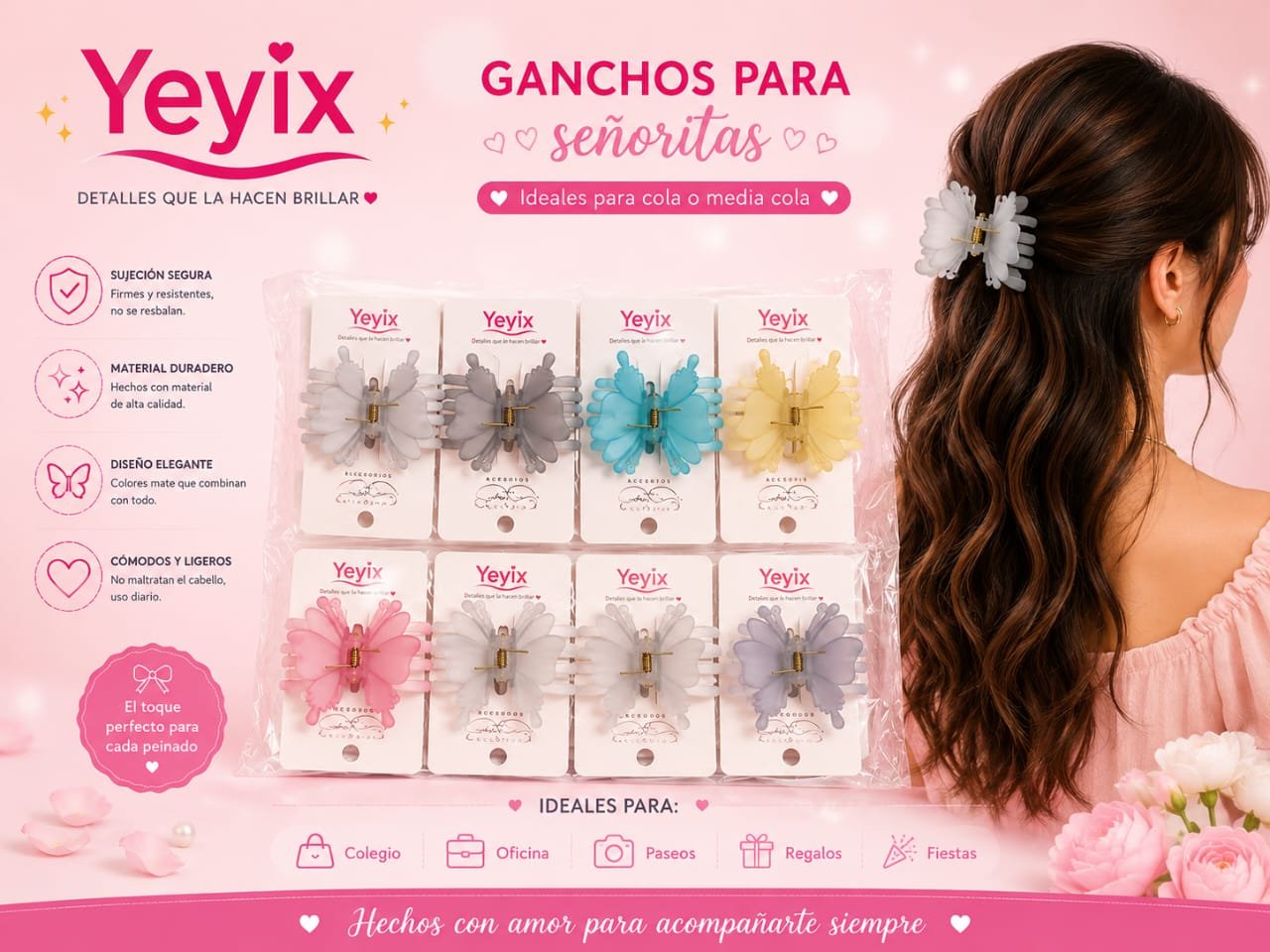 Ganchos mariposa