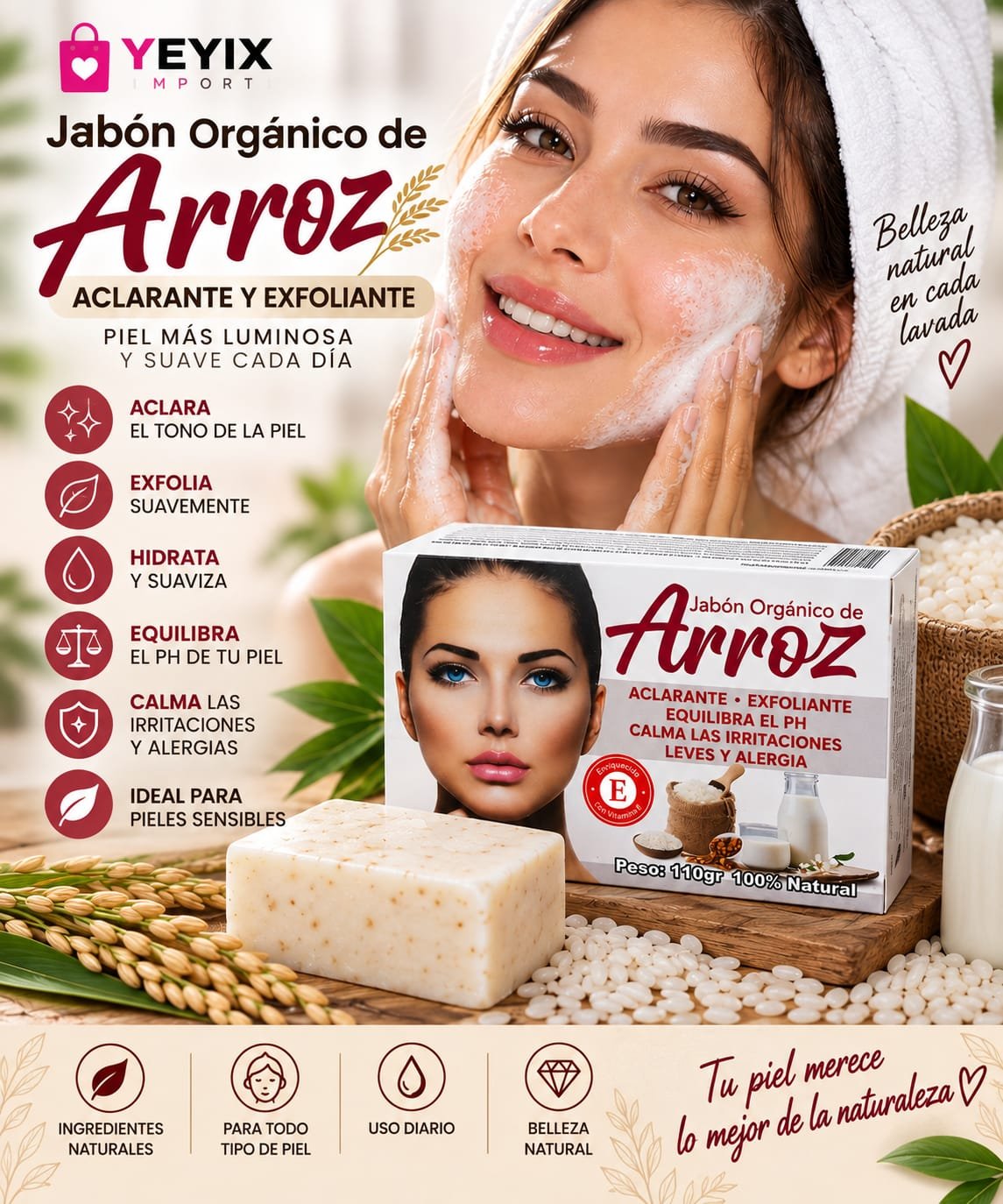 JABON DE ARROZ