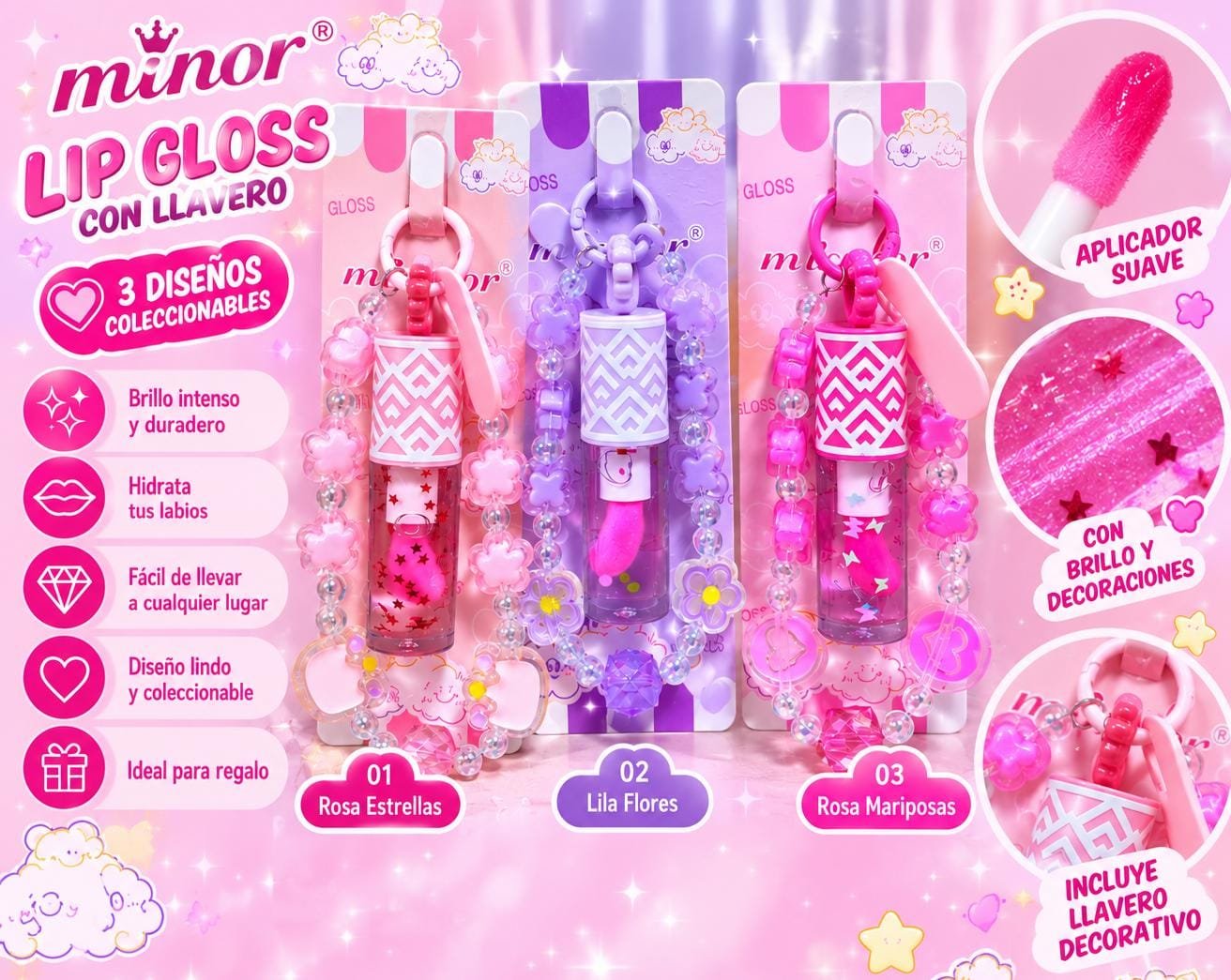 GLOSS CON LLAVERO