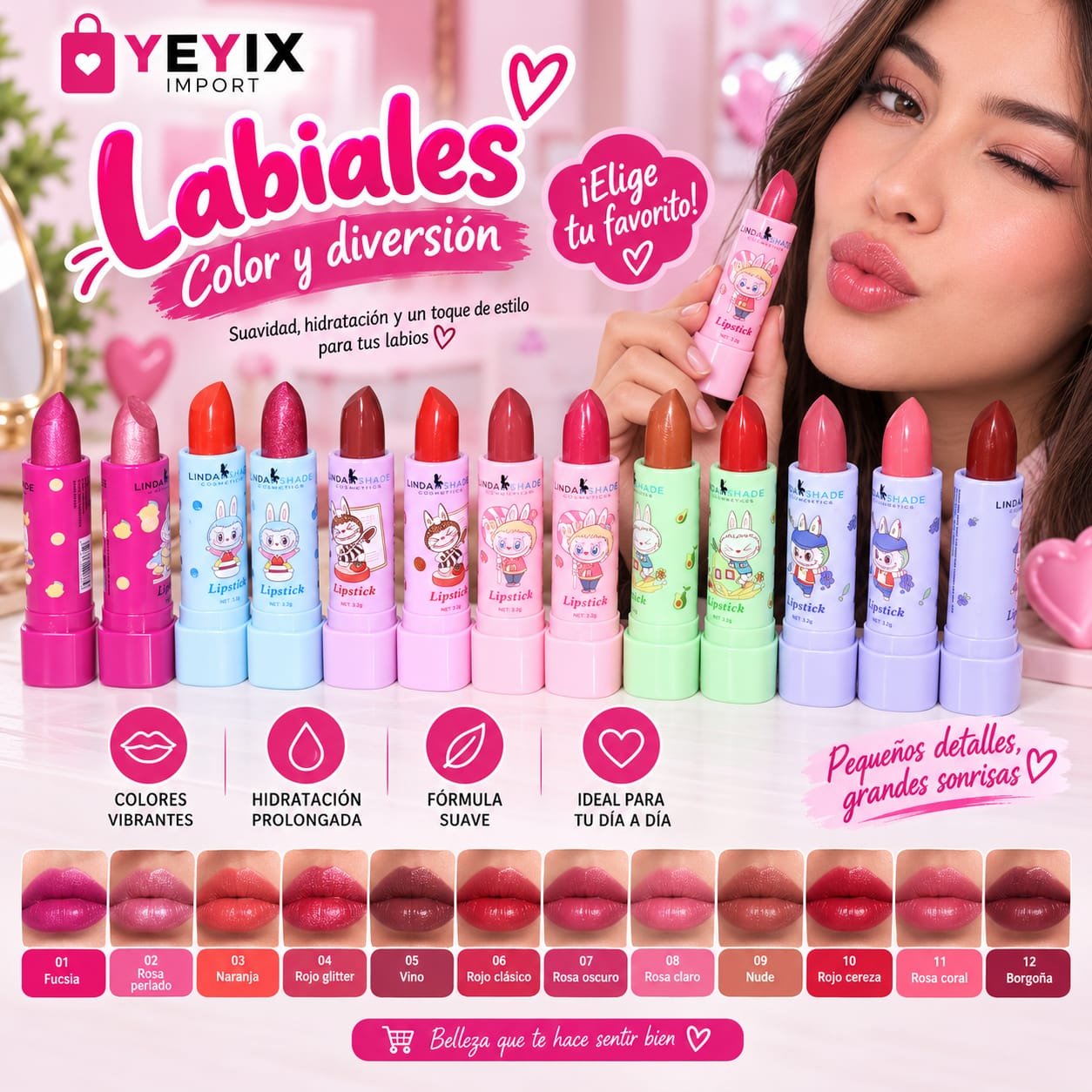 LABIAL DE CARTERA / LABUBU