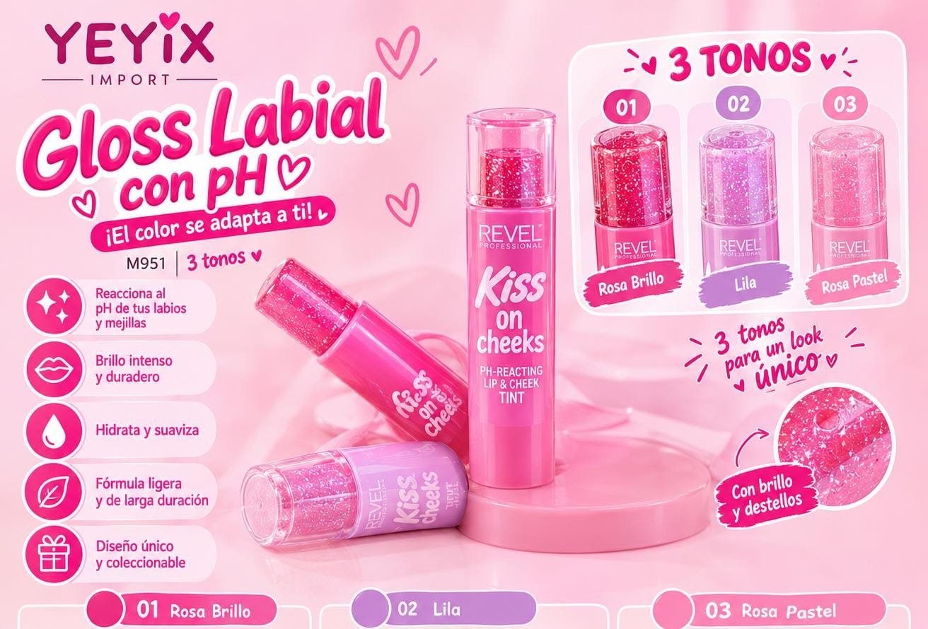 GLOSS GELATINOSO KISS PH / REVEL