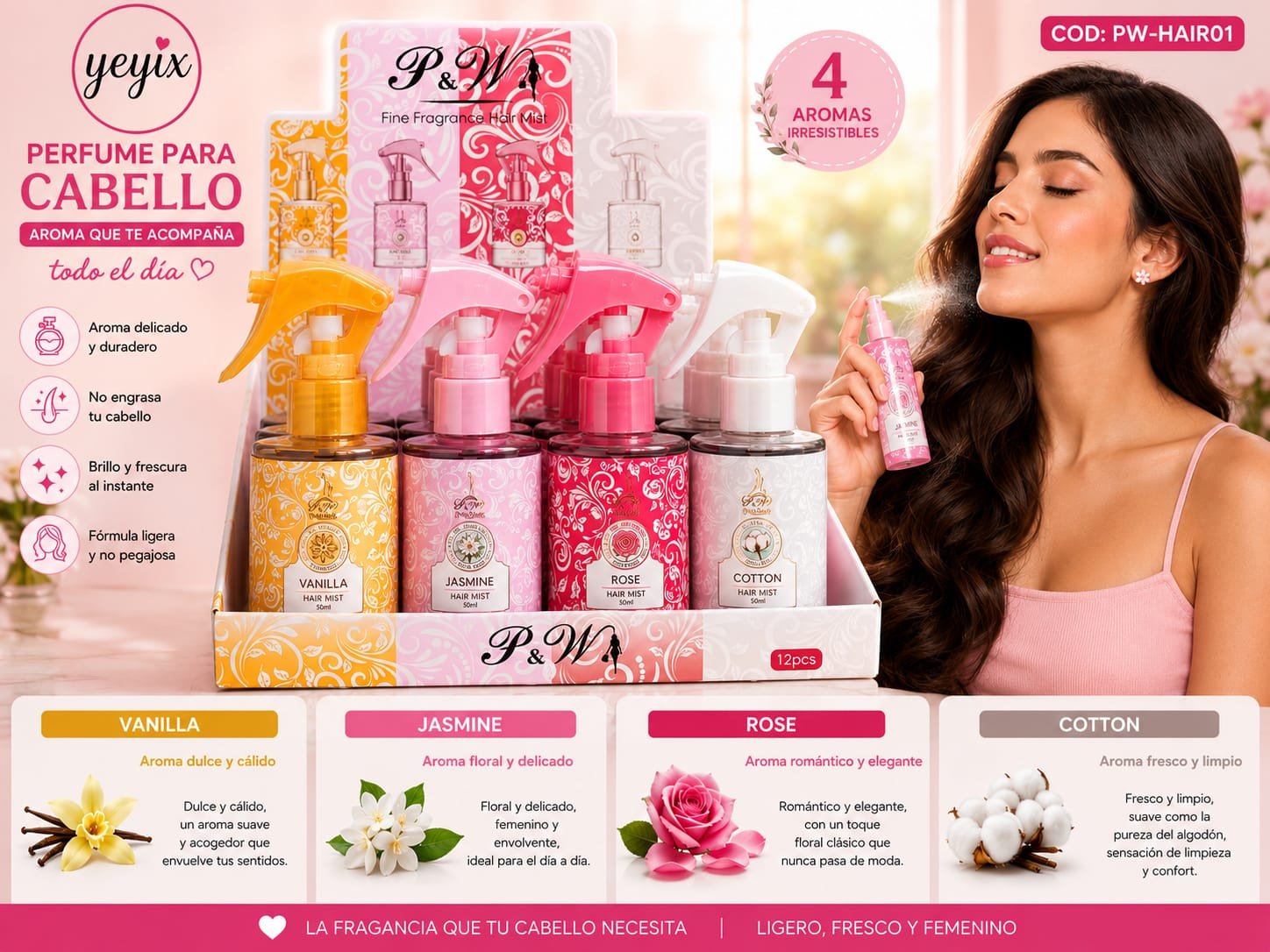 PERFUME PARA CABELLO