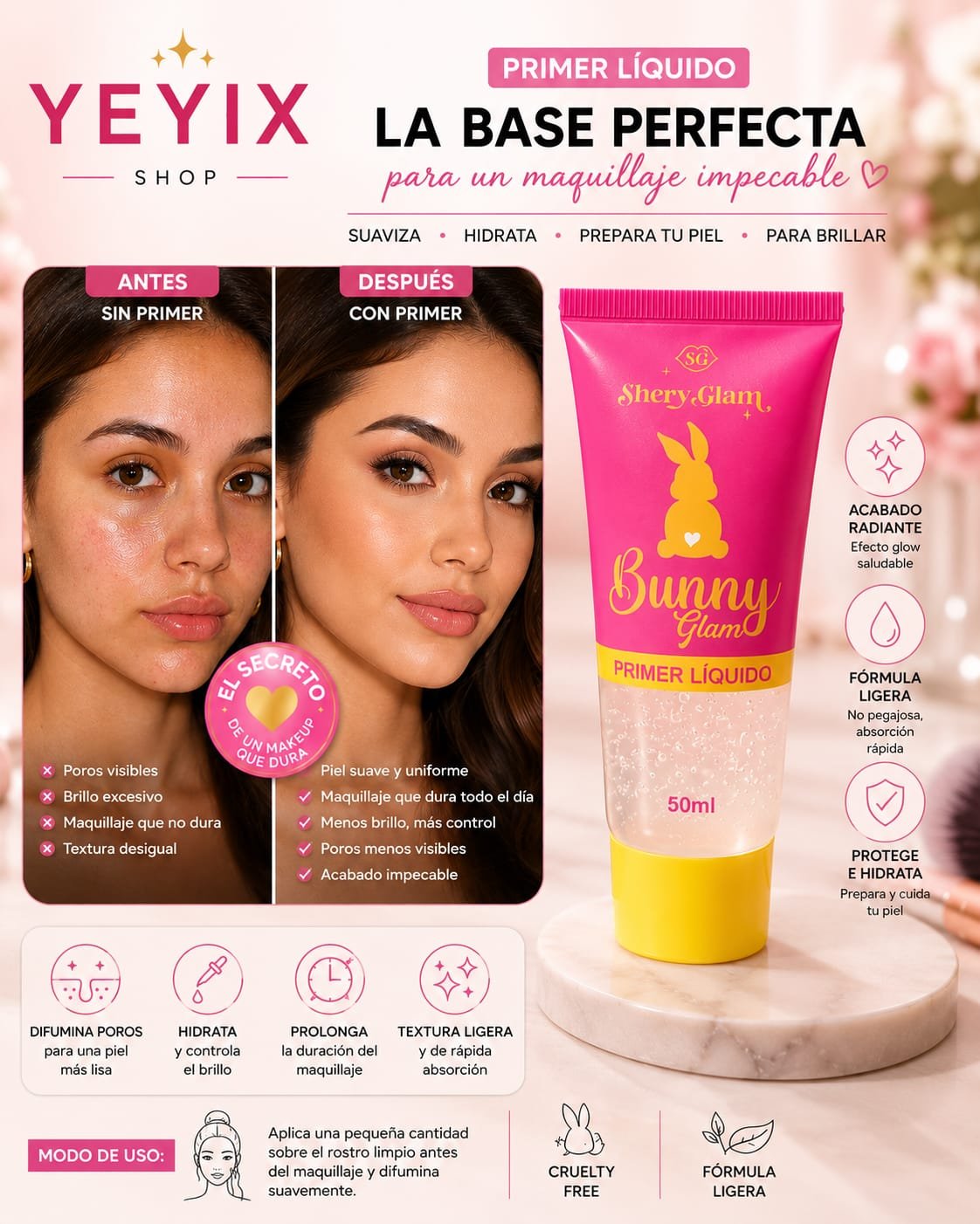 PRIMER LIQUIDO SHERY GIAN 50ML