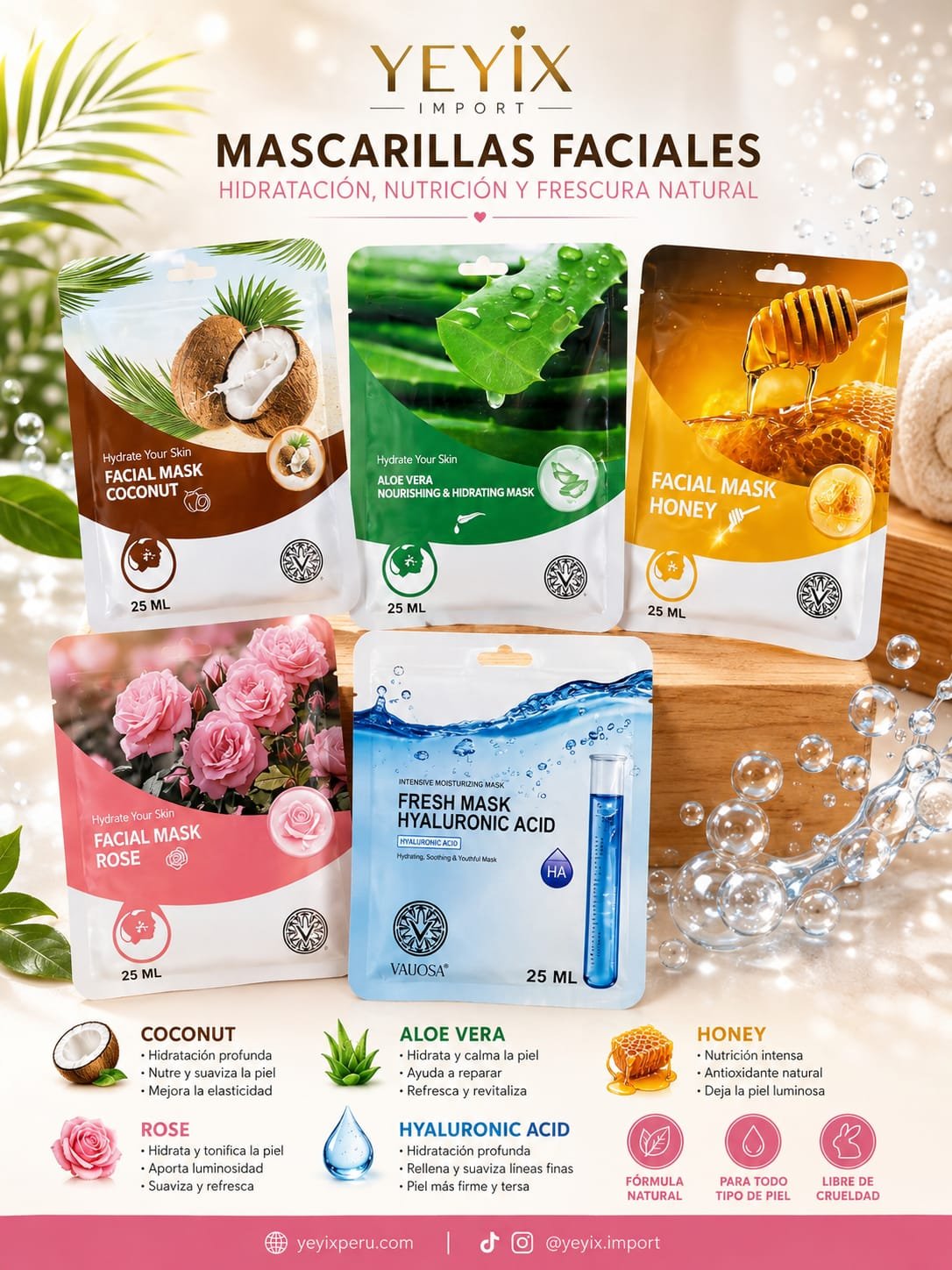 MASCARILLA FACIAL / VAILOSA
