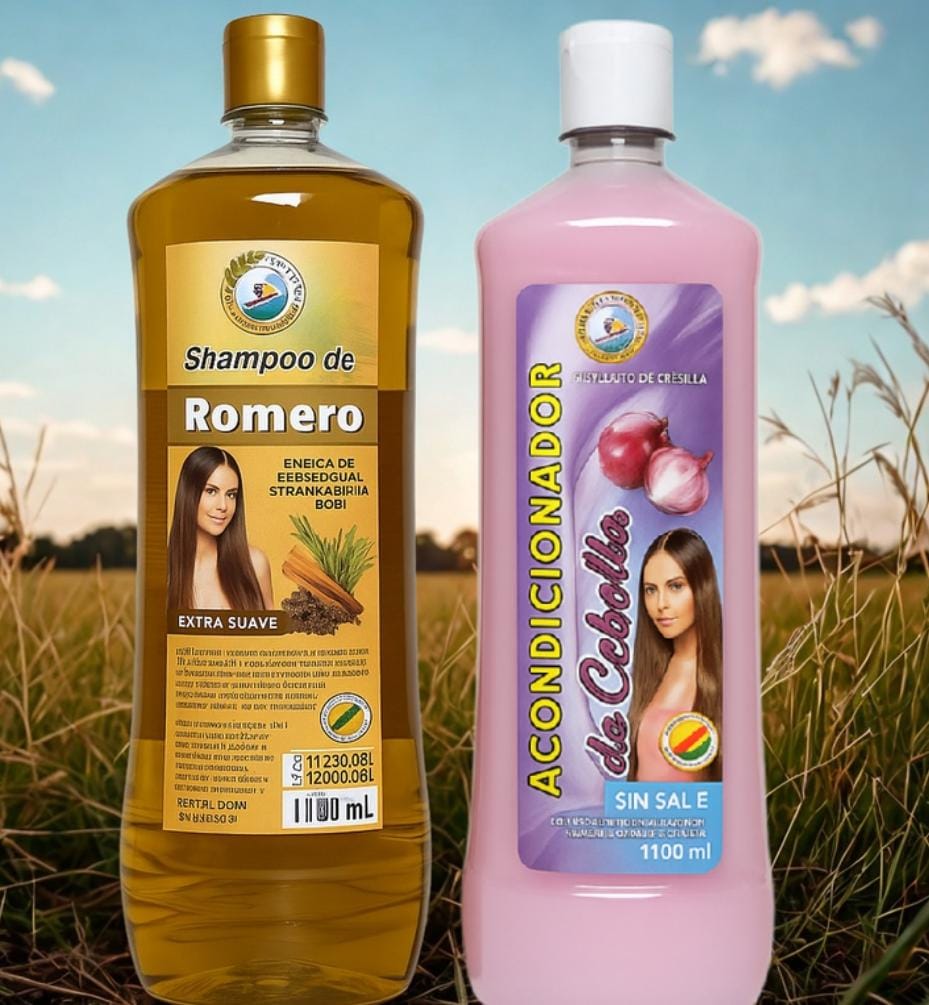 SHAMPOO DE ROMERO + ACONDICIONADOR