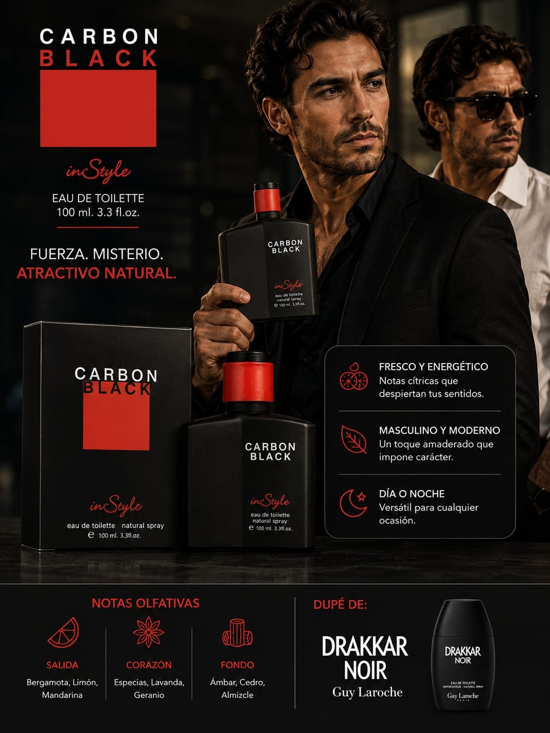 PERFUME CARBÓN BLACK